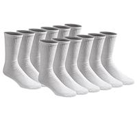 Dickies Lot de Chaussettes rembourrées, Blanc (12 Paires), Homme