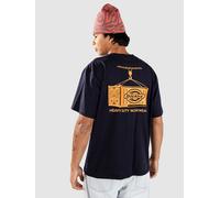 T-shirt Dickies Apison manches courtes noir pur orange - M