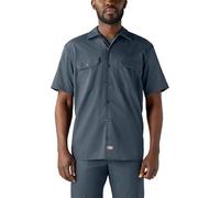 Dickies Big and Tall Chemise de Travail à Manches Courtes pour Homme - Bleu - 3X