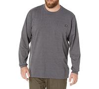 Dickies T-shirt manches longues épais utilitaire professionnel Gris anthracite chiné L