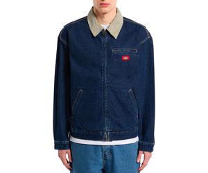 Dickies - Blouson en jean - Denim Painter Jacket Dark Indigo pour Homme en Coton - Taille L - Bleu Bleu L