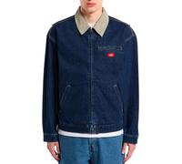 Dickies - Blouson en jean - Denim Painter Jacket Dark Indigo pour Homme en Coton - Taille M - Bleu Bleu M