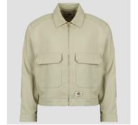 Dickies Blouson HEMP TWILL TRUCKER JACKET EUCALYPTUS in Beige EU XL