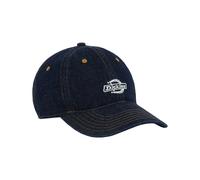 Dickies - Casquette en jeans à visière courbée - Denim Dad Cap Rinsed en Coton - Bleu Bleu