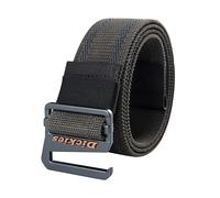 Dickies Ceinture en Coton avec Boucle Logo Militaire, Vert Olive, L/XL Homme