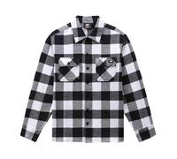 Dickies - Chemise à Carreaux Noire à Manches Longues - Homme - Chemises - Noir - Taille: L