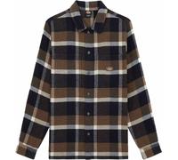 Dickies - Chemise à carreaux - Plaid Coaling LS Shirt Mushroom pour Homme en Laine - Taille S - Marron Marron S