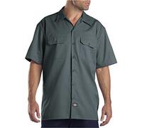 Dickies Chemise de travail à manches courtes pour homme, Lincoln Vert, 3XT