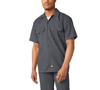 Dickies Chemise de travail pour homme, manches courtes, gris, 5X-Large