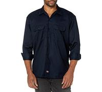 Dickies Chemise de Travail à Manches Longues pour Homme, Bleu Marine, Taille L
