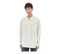 Dickies - Chemise de travail oversize avec panneau perforé - Homme - Chemises - Beige - Taille: S