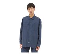 Dickies - Chemise de travail oversize avec panneau perforé - Homme - Chemises - Bleu - Taille: XS