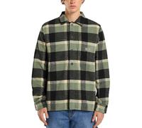 Dickies - Chemise décontractée - Plaid Coaling LS Shirt Sea Spray pour Homme en Laine - Taille S - Vert Vert S