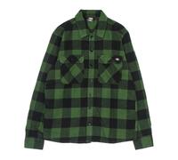 Dickies - Chemise Flanelle Verte Manches Longues - Homme - Chemises - Vert - Taille: M