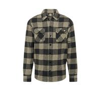 DICKIES Chemise 'Sacramento' greige / noir, Taille XS