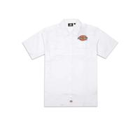 Dickies - Clintondale Short Sleeve Shirt - Homme - Chemises - Blanc - Taille: M