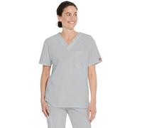 Dickies Col V Unisexe, Poche cœur, (83706) (L, GRWZ)