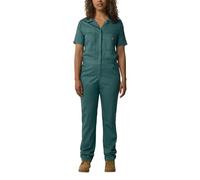 Dickies Combinaison de refroidissement à manches courtes pour femme, Vert Lincoln, Medium