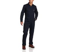 Dickies - Combinaison des hommes manches longues en sergé, 4X x Regular, Dark Navy