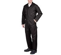 Dickies - - Combinaison des hommes manches longues en sergé, Small x Regular, Black