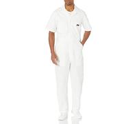 Dickies Combinaisons de travail à manches courtes pour homme, blanc, M/taille courte