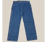 Dickies Relaxed Straight-fit Carpenter Jean, Bleu Indigo, 44 W/32 L Homme