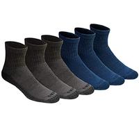 Dickies Chaussettes Dri-Tech Moisture Control – Denim mélangé – 6 paires – XL Homme