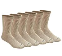 Dickies Dri-tech Chaussettes pour homme Contrôle de l'humidité, Essential Worker Kaki (6 paires), pointure: 35-39 EU