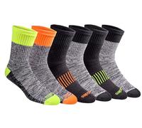 Dickies Dri-tech Lot de 12 paires de chaussettes confortables pour homme, contrôle de l'humidité, taille M-XL, Large
