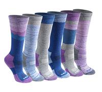 Dickies Dri-tech Lot de 6 paires de chaussettes anti-humidit pour femme Bleu montagne Pointure 40-47, Blue Mountain (6 paires)