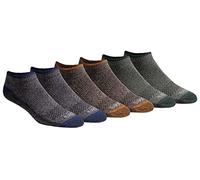 Dickies Dri-Tech Moisture Control No Show/Low Cut Socks, Available in M-XXL (6, 12 Chaussettes, Couleur chiné (6 Paires), 5-9 años (lot Homme