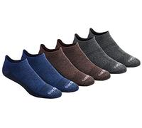 Dickies Dri-Tech Moisture Control No Show Socks, Available in M-XXL (6, 12 Chaussettes, Marron (6 Paires), Large (lot Homme