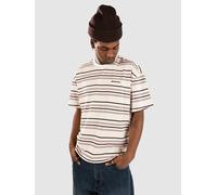 Dickies East Liberty Stripe Short Sleeve T-shirt Beige XL Homme