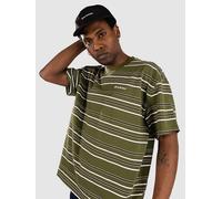 Dickies East Liberty Stripe T-Shirt vert S
