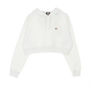 Dickies - Ecru Cropped Sweat à capuche avec Cordon - Femme - Sweatshirts et sweats à capuche - Beige - Taille: 38 FR