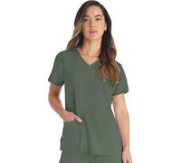 Dickies EDS Essentials DK615 Blouse médicale à col en V Vert olive Taille M