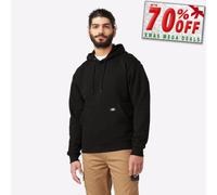 Dickies Everyday Hommes Confort Casual Classique Pullover Fleece Hoodie Noir