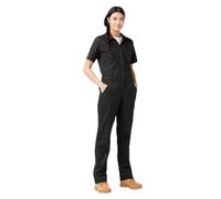 Dickies, Femme, COMBINAISON MANCHES COURTES FLEX, noir, L