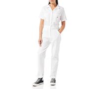 Dickies Combinaison Manches Courtes FLEX Femme Blanc Taille M