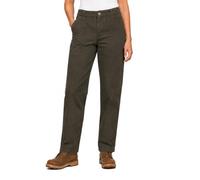 Dickies, Femme, PANTALON DUCK TYPE CHARPENTIER SLIM COUPE DROITE, RNSD MOSSGRN, 26