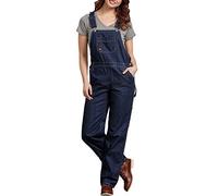 Dickies, Femme, SALOPETTE DROITE DÉCONTRACTÉE, INDIGO FONCÉ, XXL