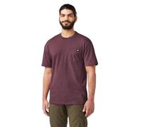 Dickies T- Shirt épais à Manches Courtes et col Rond, Bordeaux chiné, 3XL Plus Homme