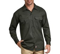 Dickies Homme 574 Manches Longues Traditionnel Bouton Avant Uniforme Work Shirt