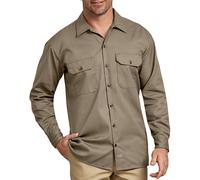 Dickies Homme 574 Manches Longues Traditionnel Bouton Avant Uniforme Work Shirt