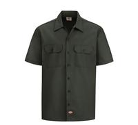 Dickies Homme Chemise Décontracté Manches Courtes Original Fit Boutonné Travail