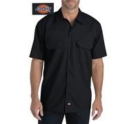 Dickies Homme Chemise Décontracté Manches Courtes Original Fit Boutonné Travail