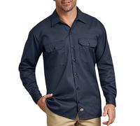 Dickies Homme Chemise Manches Longues Traditionnel Bouton Avant Uniforme Travail