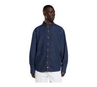 Dickies Lightweight Denim Long Sleeve Shirt Bleu L Homme