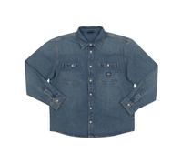 Dickies Mechanic Denim Long Sleeve Shirt Bleu L Homme