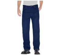 Dickies, Homme, JEAN 5 POCHES COUPE REGULAR, BLEU IND RINCÉ, 42W / 30L